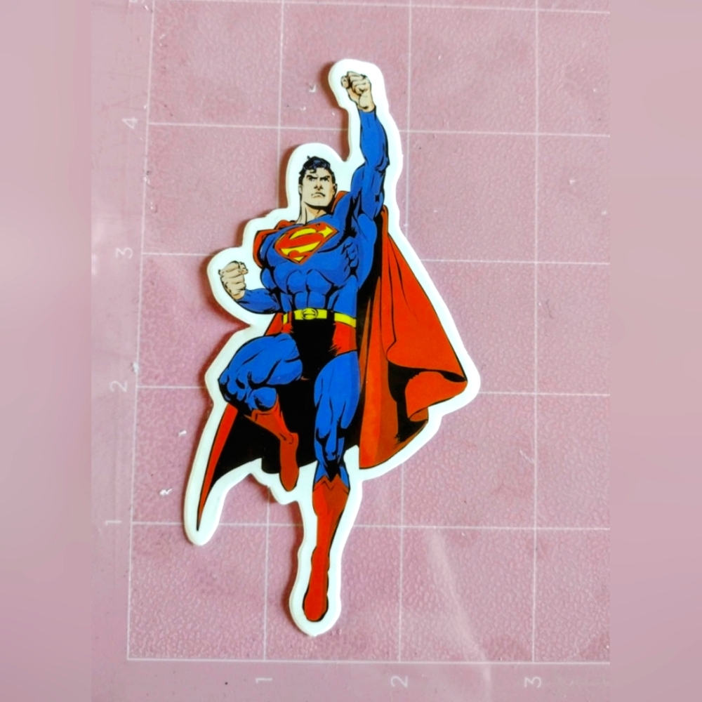 💙 Superman DC Comics Vinyl Sticker New
